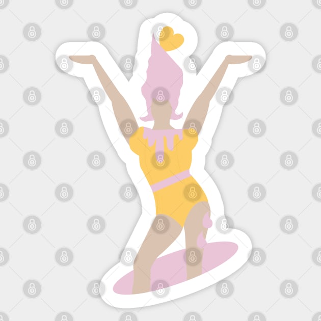 ICECREAM LADY Sticker by jefvr